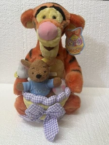 Disney Store Exclusive Easter Tigger With Roo 12" Plush New With Tags - Picture 1 of 7