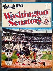 1972 Todays Washington Senators W/ Player Pictures Exc Cond - Picture 1 of 2