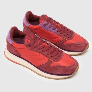 Hoff UK 6 Track & Field Naxos Women's Red/ Purple Trainers 22417007- New - Picture 1 of 8