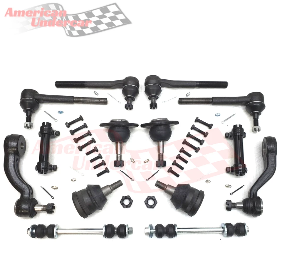 XRF Chevrolet GMC C3500 rótula barra de amarre rueda loca Pitman kit 1993-2000 Foto 1 de 4