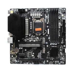 Placa base MSI Z490M-S01 MS-7C99 Intel Z490 MicroATX Socket 1200 #331847 - Imagen 1 de 7