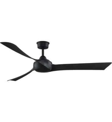 Fanimation 8531 Wrap Custom Ceiling Fan Black - MAD8531BL 64" black blades - Image 1 of 4