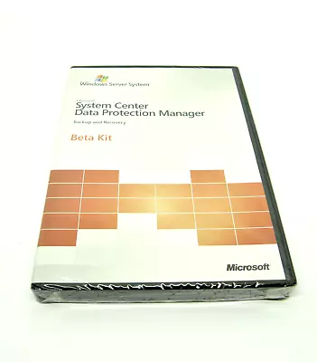 System Center Data Protection Manager 2006 BETA KIT (caja de CD sin abrir) - Imagen 1 de 2