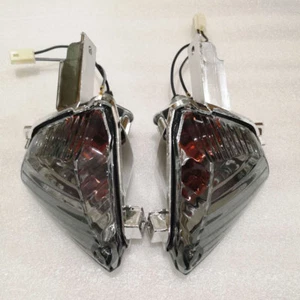 2x Smoke Rear Turn Signal For Suzuki GSXR1000 2007 2008 &GSXR600/750 2008-2010 - Picture 1 of 11