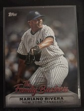 2019 Topps Update The Family Business Black #FB10 Mariano Rivera 248/299