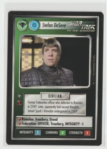 1995 Star Trek CCG - Rare – Alternate Universe - STEFAN DESEVE - (UNPLAYED) - Picture 1 of 2
