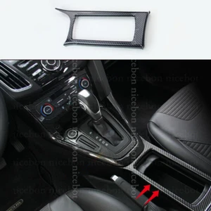 Carbon fiber color Inner Cup Holder Dec Frame Cover fit for Ford Focus 2015-2018 - Bild 1 von 12