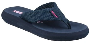 Rocket Dog Sunset navy webbing flip-flop sandal