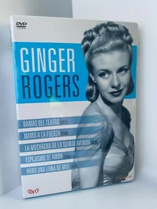 Ginger Rogers Box Dvd PAL Set 5 Films-Damas Del Teatro- Not in English-Unopened - Picture 1 of 2