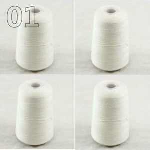 New 4X100gr Cones Soft 100% Cashmere Lace Crochet Yarn Blankets Rugs Shawl 01 - Picture 1 of 12