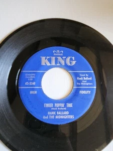 Hank Ballard And The Midnighters 45 - I Love You So/ Finger Poppin' Time - Imagen 1 de 3