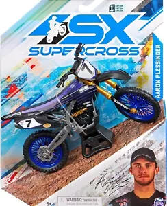 Supercross, 1:10 Scale Die Cast Motorcycle, Aaron Plessinger 1st Edition Bike - Picture 1 of 8