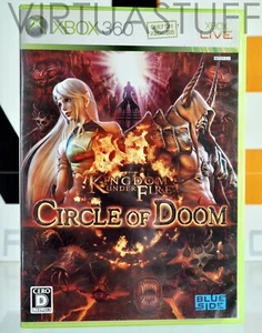 Kingdom Under Fire, Circle of Doom, Microsoft Xbox 360, Japan Market, completo ! - Picture 1 of 6