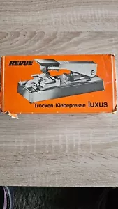 Revue Trocken-Klebepresse Luxus 8126 mit OVP - Bild 1 von 1