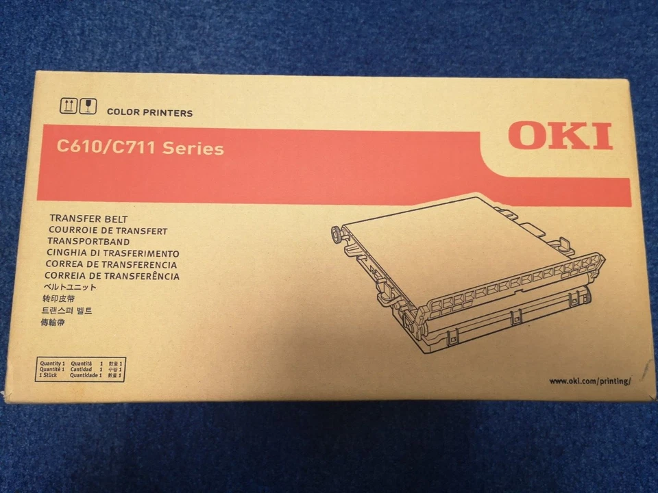 Oki C610/C711  44341902 Transfer Belt for C610 C711 Pro6410 Pro7411WT C711WT  - Image 1 of 1