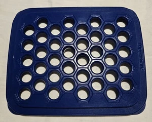 TUPPERWARE Happy Snack, Party Snack, Teigform, Ravioli-Maker, blau - Bild 1 von 2