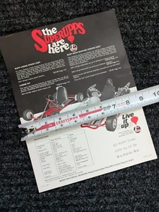 RUPP GO KART NOS BROCHURE 1960's ORIGINAL * SUPERUPPS - Foto 1 di 4