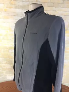 Vintage Rare Patagonia Glissade Men's 2 Tone Gray Full Zip Fleece Jacket L J70 - Picture 1 of 12