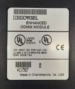 Ge FANUC IC693CMM305L ıc693cmm305l 90-30 Communications Module - Picture 1 of 9