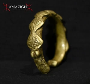 Antique Beautiful Gurma Bracelet – 2 Pythons – Burkina Faso - Picture 1 of 6