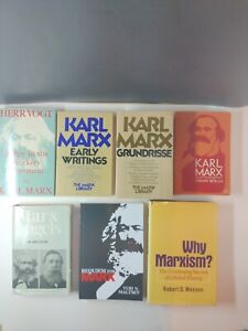 Lot of 7 Karl Marx Books HCDJ & PB See Description for titles