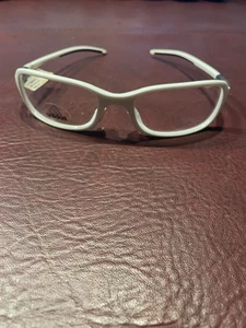 New Adidas Eyeglasses Frames Model 6061 Size 56-18-140 White W/ Black Accents. - Picture 1 of 9