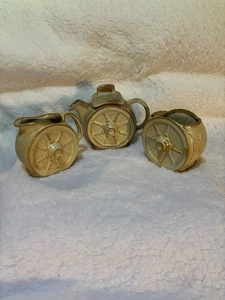 Frankoma, Desert Gold, Teapot, Creamer, and Sugar Bowl Set - Picture 1 of 9