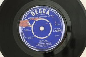 English 7” Mark Four Hurt Me F12204 Decca Promo /00080 - Picture 1 of 1