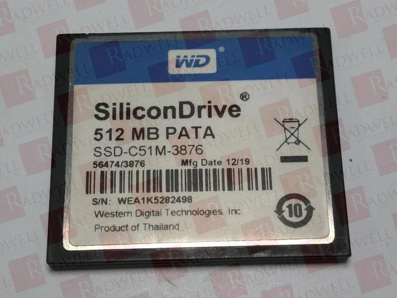 WESTERN DIGITAL SSD-C51M-3876 / SSDC51M3876 (USED) - Image 1 of 1