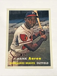 Hank Aaron 2019 Topps #ICR-68 Iconic Card Reprints Milwaukee Braves - Picture 1 of 2