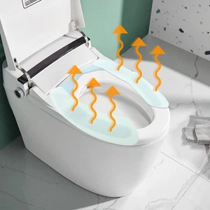 Beheizter Toilettensitz WC-Sitzbezug Wärmer Beheizbarer Klobrille - Bild 1 von 12