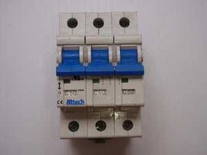 Altech Corp. - C50 3 Pole Circuit Breaker R Series Supplementary Protector - Picture 1 of 4