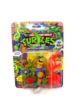Playmates 1992 TMNT Ninja Turtles Scale Tail SEALED Figure - Image 1 of 4