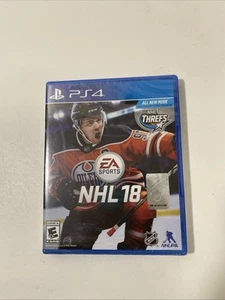 NHL 18 (PlayStation 4, 2017) brand new sealed package- Free Ship - Picture 1 of 2