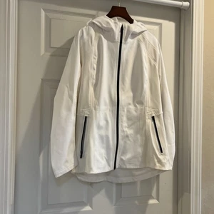 Chaqueta Lululemon Cross Chill (primera versión) blanca talla: ¡10 usada una vez! - Imagen 1 de 9