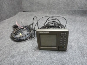 Lowrance LMS-480 GPS Fish Finder With LGC-2000 GPS Receiver and Transducer - Picture 1 of 4