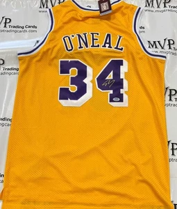 PSA/DNA Authentic Shaquille O'Neal Autograph Los Angeles Lakers Jersey - Picture 1 of 3