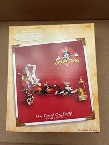 Hallmark Andenken Ornament Looney Tunes auf Tweety! On Daffy! Bugs Bunny 2004 NEU - Bild 1 von 6