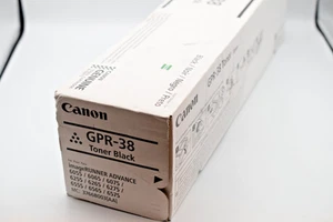 Genuine Canon GPR-38 Black Toner Cartridge 3766B003 OEM New & Sealed - Picture 1 of 2
