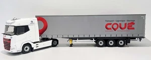ELIGOR,DAF XG 4x2 with 3-Axle curtainsider trailer, COUE Transport, 1/43, ELI... - Picture 1 of 1
