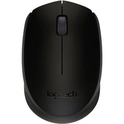 Logitech B170 OEM  Maus Funk   Infrarot Schwarz 3 Tasten 1000 dpi Integrierte... - Bild 1 von 4