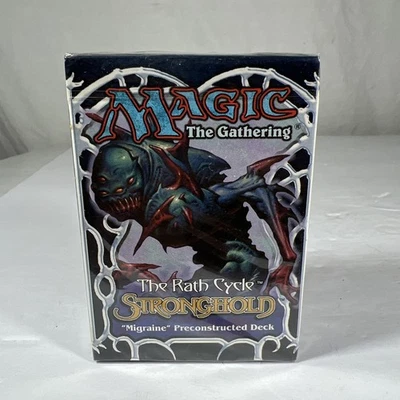 (NEW) Vtg Magic the Gathering The Rath Cycle Stronghold Migraine Deck  SEALED - Image 1 of 4