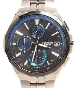 Orologio da polso uomo Casio Bluetooth Manta OCW-S5000E-1AJF nero solare dal Giappone - Foto 1 di 24
