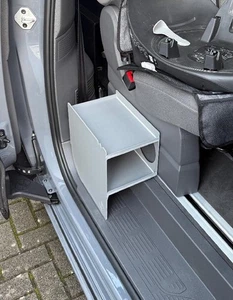 Schuhregal Schwarz für Beifahrerseite VW T7 California/Multivan Made In DE - Bild 1 von 5