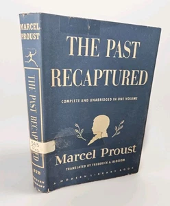 The Past Recaptured Marcel Proust Modern Library 1959 HCDJ J93 - Picture 1 of 16