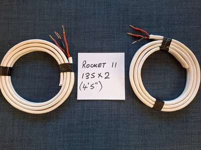 Audioquest rocket 11 Speaker Cable, Bi-Wire, 1.35m x2  Unterminated - Image 1 of 3