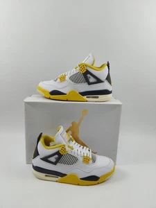 Air Jordan 4 Retro Vivid Sulfur Women's Size 10.5 - Picture 1 of 9