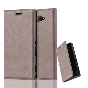 Case for Sony Xperia M2 AQUA Cover Protection Book Wallet Magnetic Book - Picture 1 of 6
