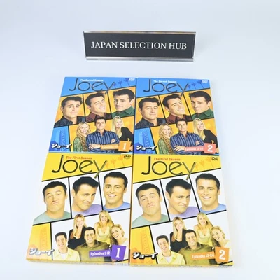 Joey DVD Complete Set Season 1 & 2 Series Friends Matt LeBlanc TV Show JP & ENG - Image 1 of 4