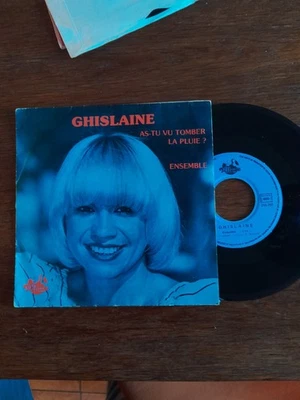 SP GHISLAINE Dédicacé signé As-tu vu... (L. Llamas) Chanson Pop Française - Image 1 of 3